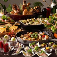 ライブキッチンなど5つのビュッフェエリアで魅せる多彩なお料理