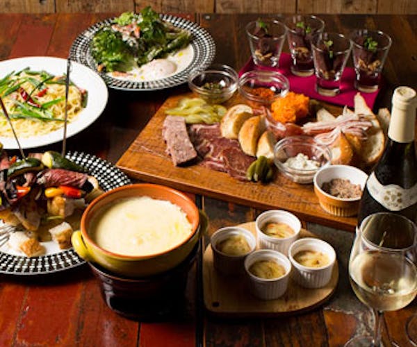 フレンチ 食べ放題 Wine Cheese Bistro ボヌール 神楽坂 Okaimonoモール レストラン