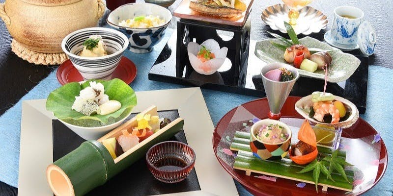 【懐石 花】広島なだ万おすすめ！ 旬の食材を用いた本格懐石料理 全7品