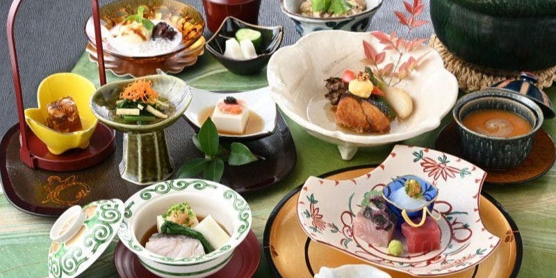 【懐石 花】広島なだ万おすすめ！ 旬の食材を用いた本格懐石料理 全7品