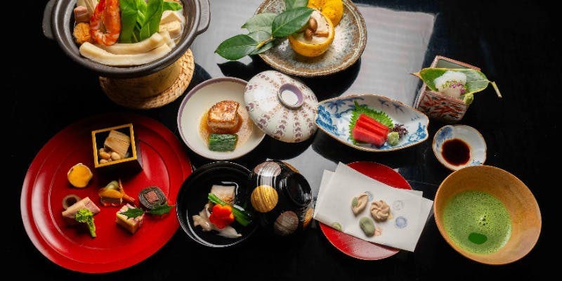 【寿白本懐石 桃山】先附3品など全10品にお食事は鯛茶漬