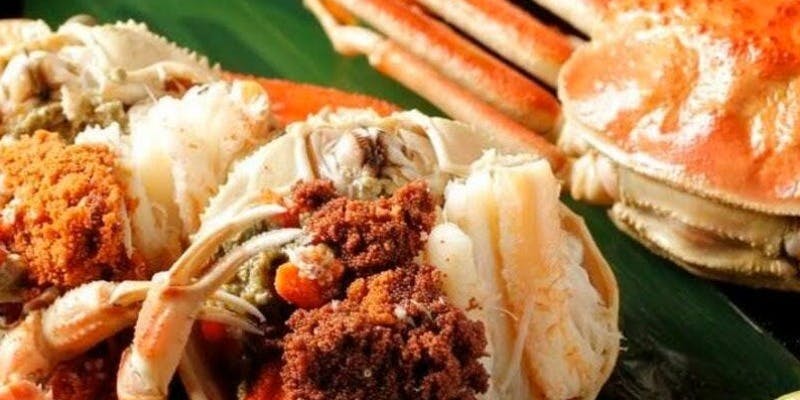 香箱蟹！【白根葵（しらねあおい）コース】（接待・記念日におすすめ）