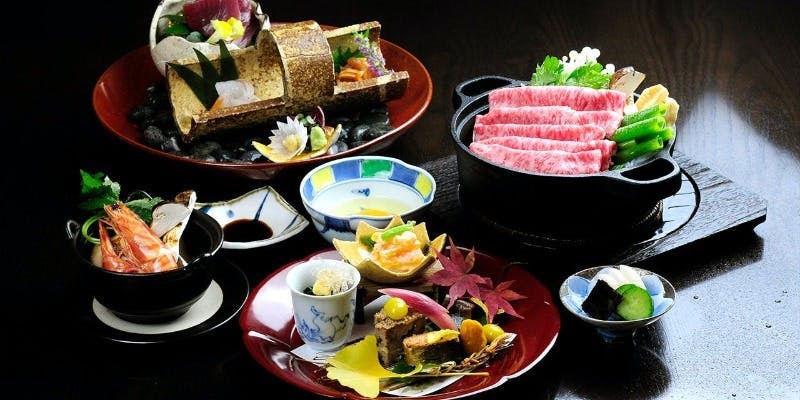 【特選すき焼きコース】