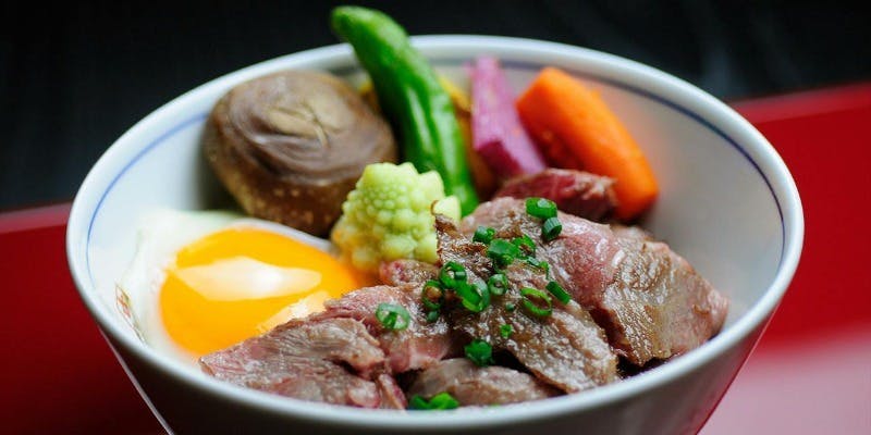 【米沢牛ステーキ丼】