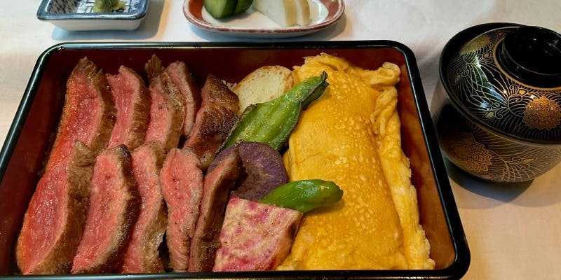 【米沢牛ステーキ重】