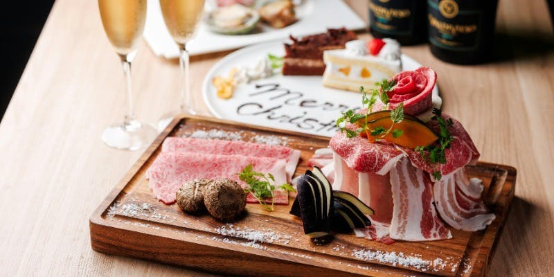 【2ドリンク付き】牛の蔵クリスマスコース