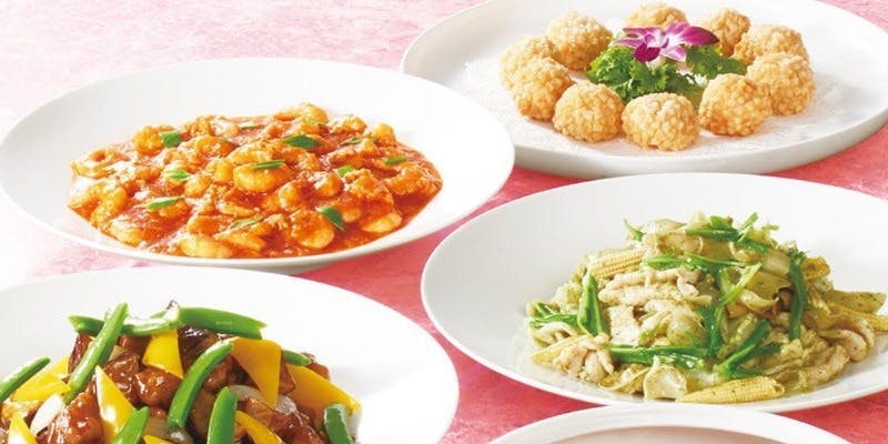 【ご宴会】東天紅定番コースを楽しむ　料理全7品＋2時間飲み放題（6名様より個室確約）