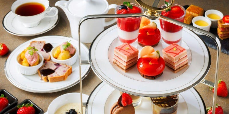 苺とチョコレートのアフタヌーンティー（平日1日20食限定）