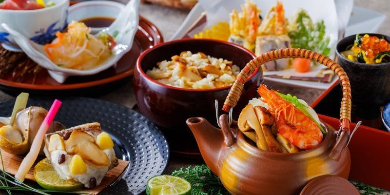 All Day Dining 紗灯／ホテル日航立川東京 周年記念「松茸会席」（10月