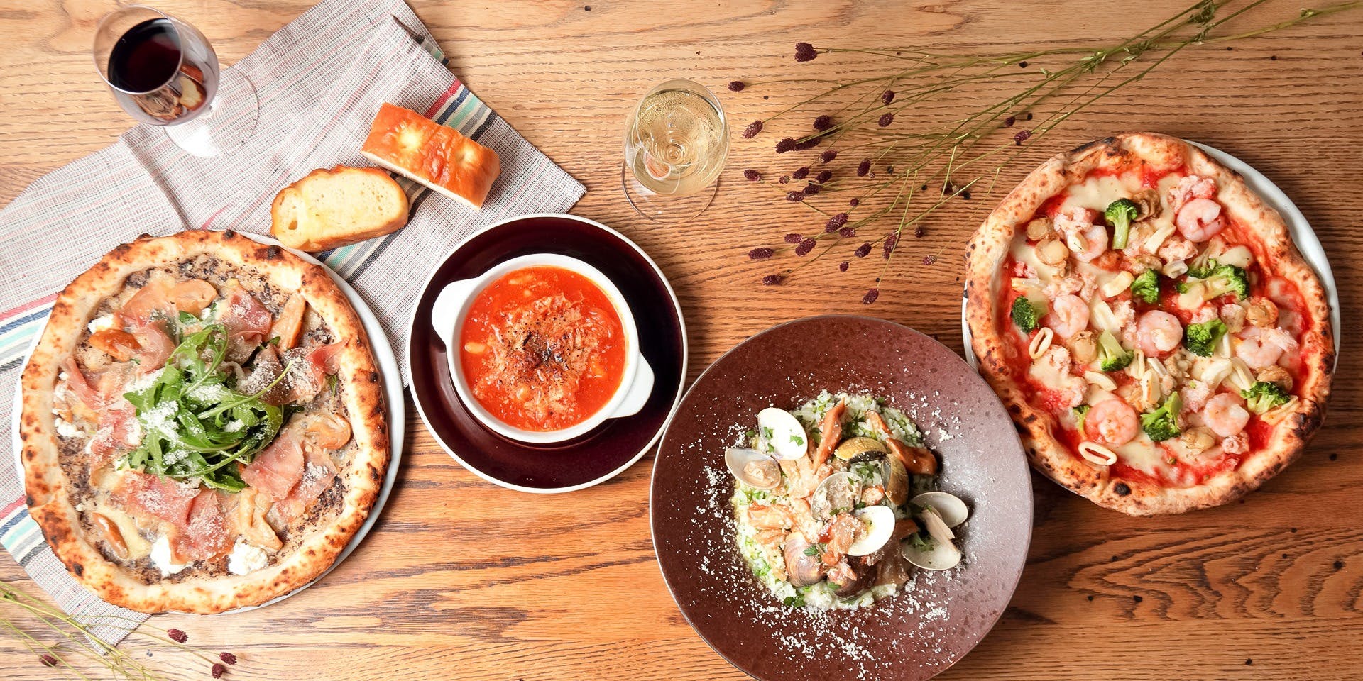 ランチ Cielo Y Rio ヒガシ テルミナ錦糸町 Cielo Y Rio ヒガシ 錦糸町 ピザ イタリア料理 一休 Comレストラン