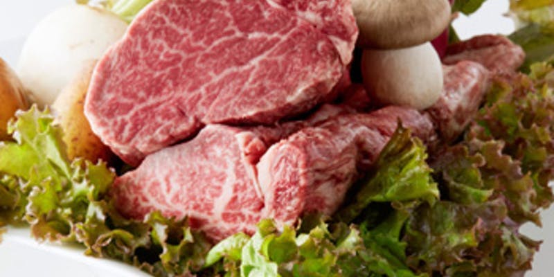 【飛騨牛ランチコース～紅玉～】サーロインorフィレ肉の全7品