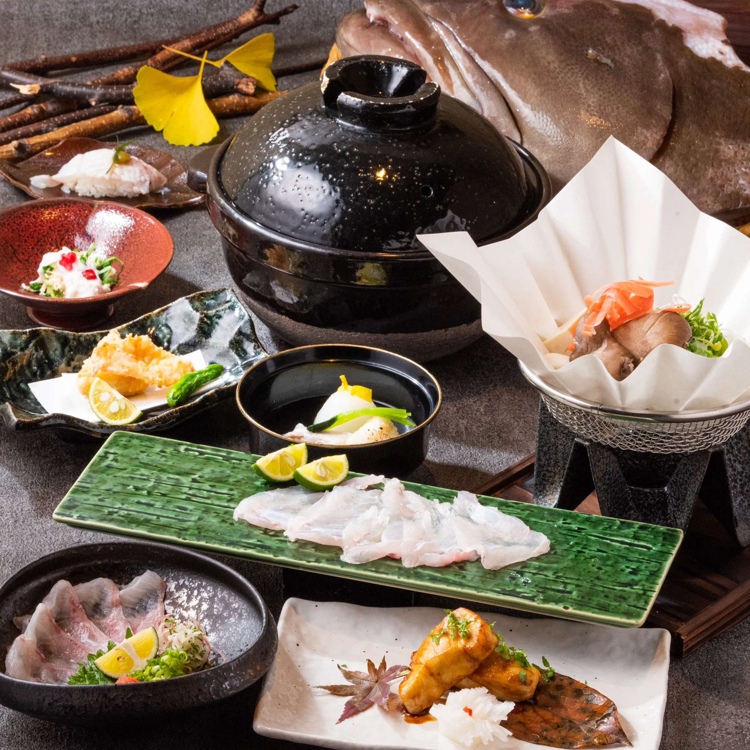 島の恵みと喰らえ 匠 大門浜松町店 天然クエ尽しコース クエしゃぶやクエの土釜飯など全10品 個室確約 ディナー プラン メニュー 一休 Comレストラン