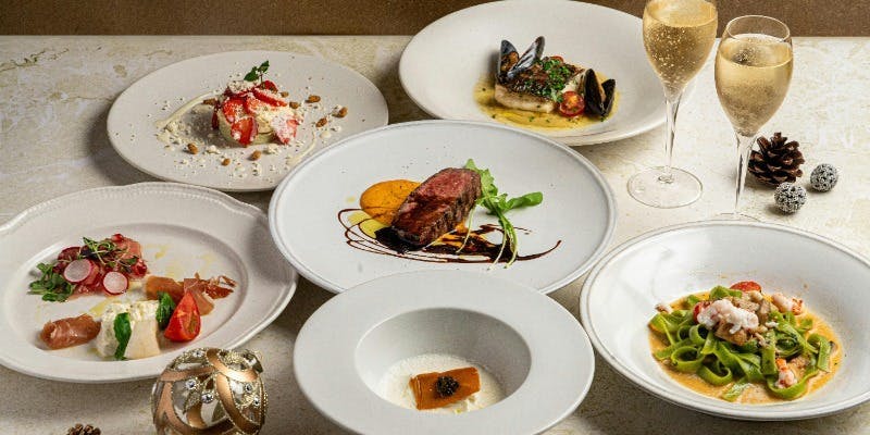 【XmasDinnerCourse】12月24・25日2日間限定当店自慢の自家製チーズをふんだんに使ったスペシャルコース
