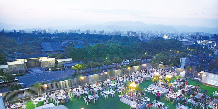 京都 全日空 ホテル ビアガーデン