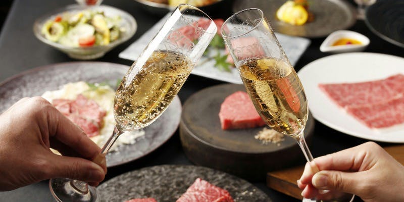 記念日コース　　誕生日・記念日・大切な日のお食事に！お1人様12,000円 全10品＋【個室確約】