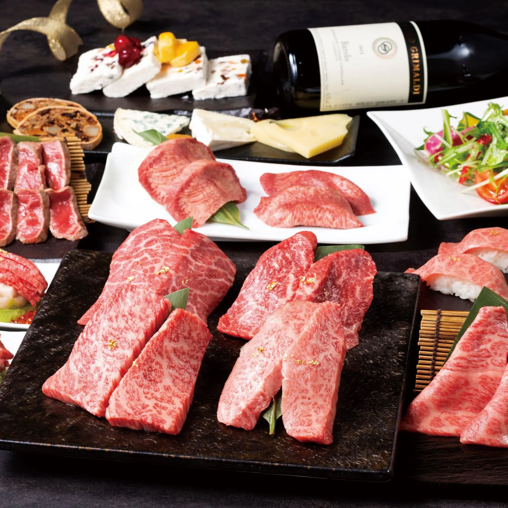 牛の達人 秋葉原店 記念日コース 乾杯スパークリングワインとともに鹿児島産黒毛和牛など全10品 個室確約 ランチ プラン メニュー 一休 Comレストラン