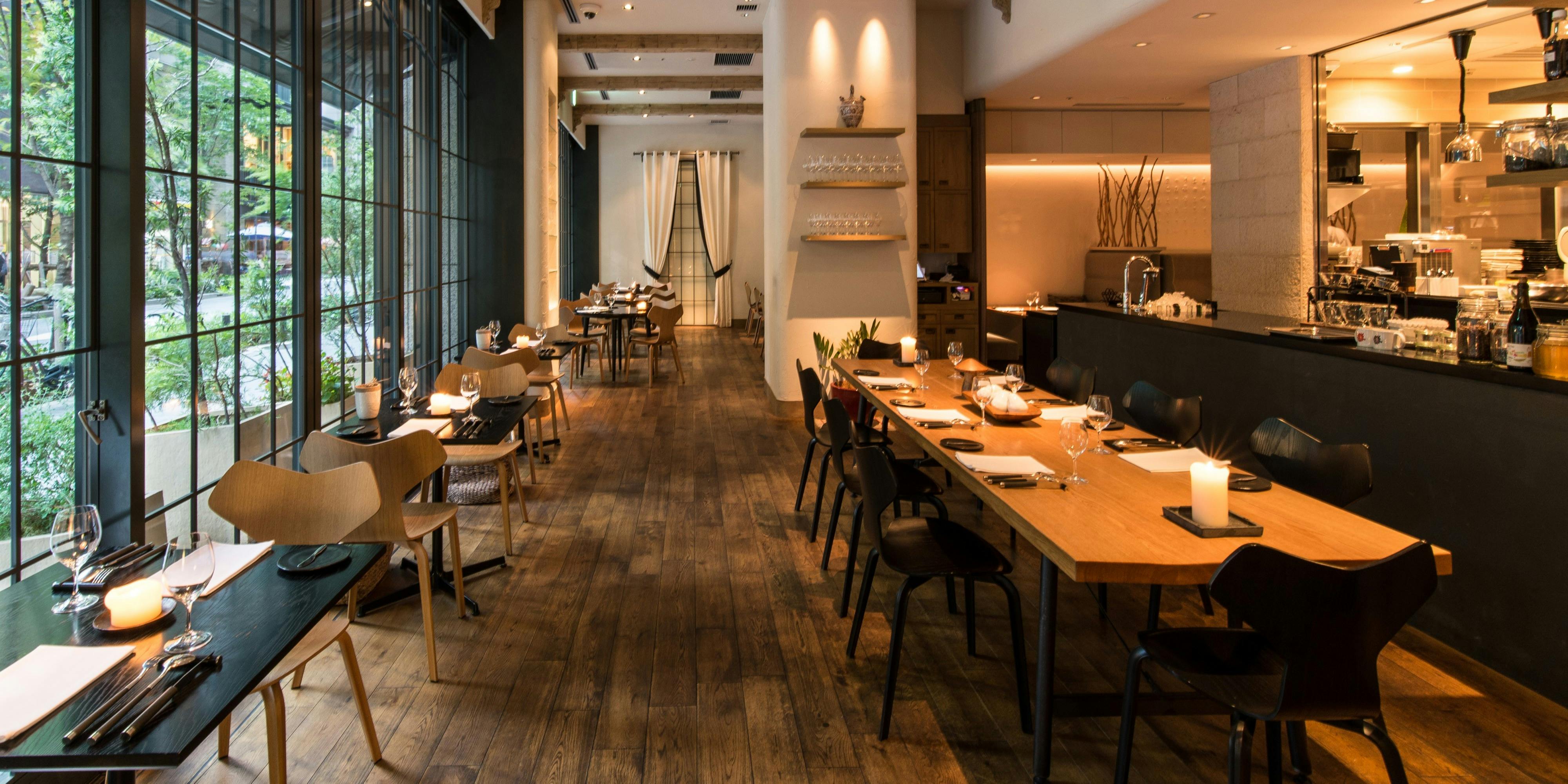 ラ ボンヌターブル Menu saison 8品 ディナー プラン(12183200