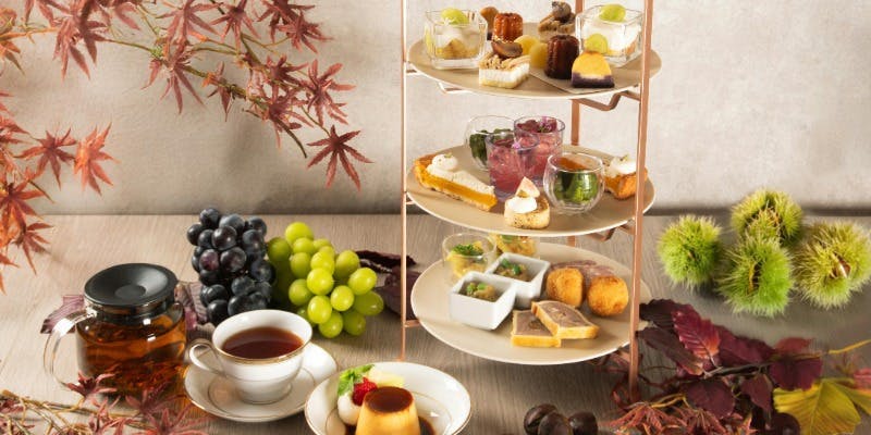 【Autumn Afternoon Tea】カスタードプリン付