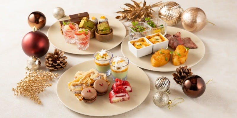 【12月限定 Winter Afternoon Tea】自家製カスタードプリン付＋16時まで滞在可（平日限定）