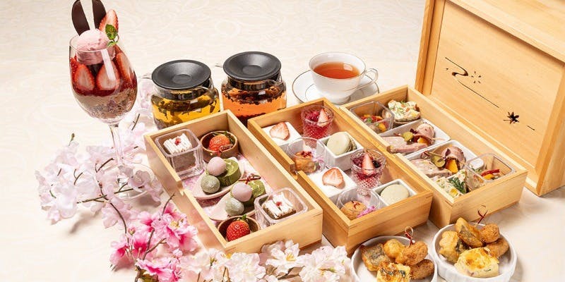 tcc GINZA 【春のAfternoon Tea】パティシエ特製季節のパフェ付＋17時
