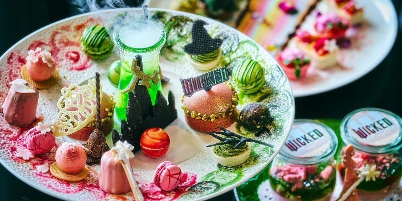 【WICKED WORLD at Prince Gallery】ふたりの魔女の友情と絆を表現したWICKED Afternoon Tea（タワー席）