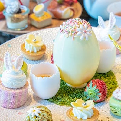 イースタービュッフェ イースターアフタヌーンティー21 うさぎやイースターエッグのチョコレートも はらぺこニュース
