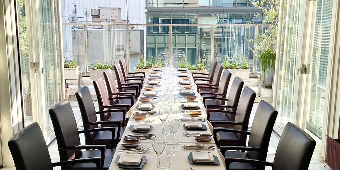 銀座 レストラン オザミ 1枚目