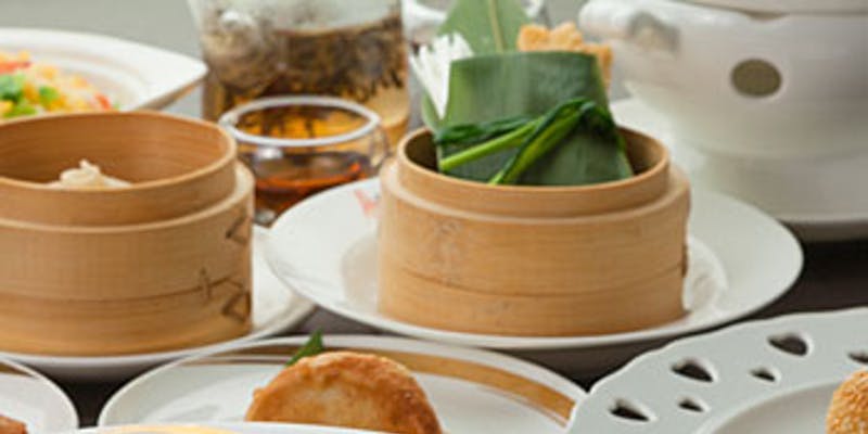 【飲茶ランチ】名物上海ダック、点心4種類など全7品＋1ドリンク