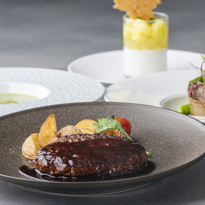 ハンバーグコース