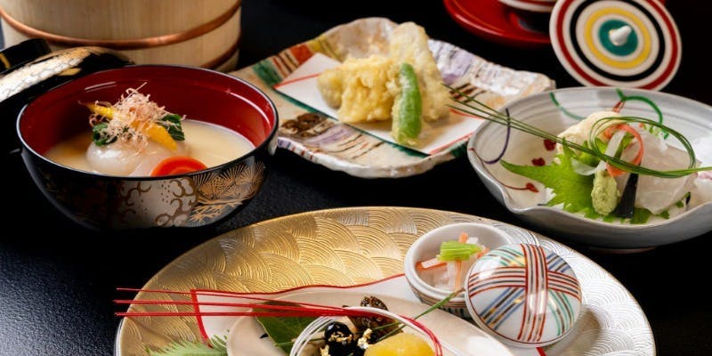【お正月料理・栄】2026年1月2・3日限定の特別懐石。旬の食材をはんなりと彩った料亭の味。名物ゆば桶付
