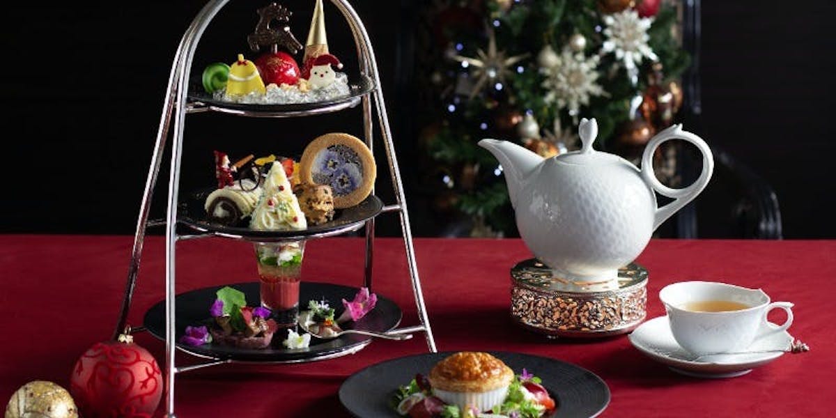 2023年ウェスティンホテル大阪のクリスマスアフタヌーンティー「Special Afternoon Tea Set ~Holly Jolly Christmas~」