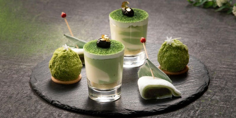 Lounge Momiji／グランドプリンスホテル新高輪 福寿園の抹茶を