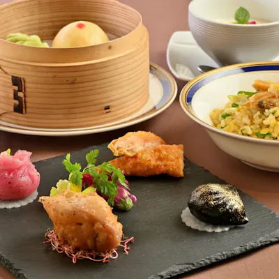 広東料理を洋風にアレンジした新感覚の料理