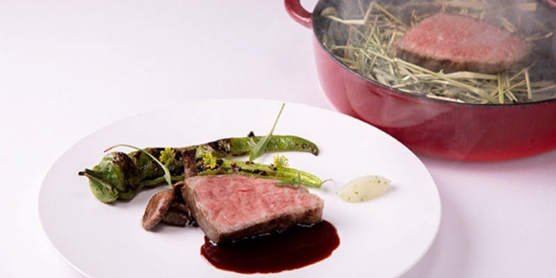 【和牛ビステッカコース】スペシャリテ和牛肉のビステッカを味わうフルコース