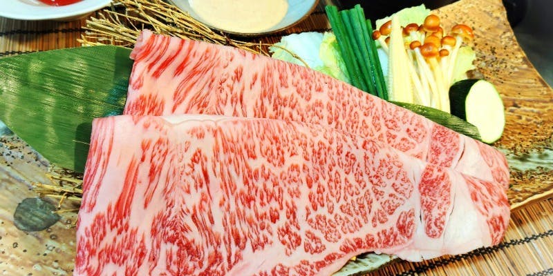 特選和牛しゃぶしゃぶ懐石　～ 曙 ～　8品（個室選択可）