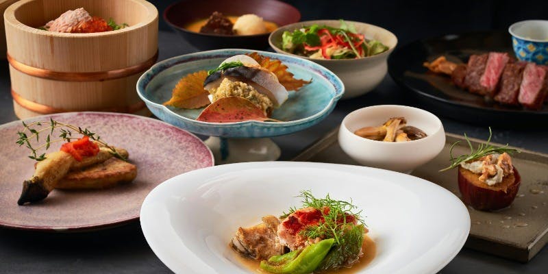 【感洛コース】季節のおすすめプラン 特選黒毛和牛A5ヒレ、海鮮など全9品