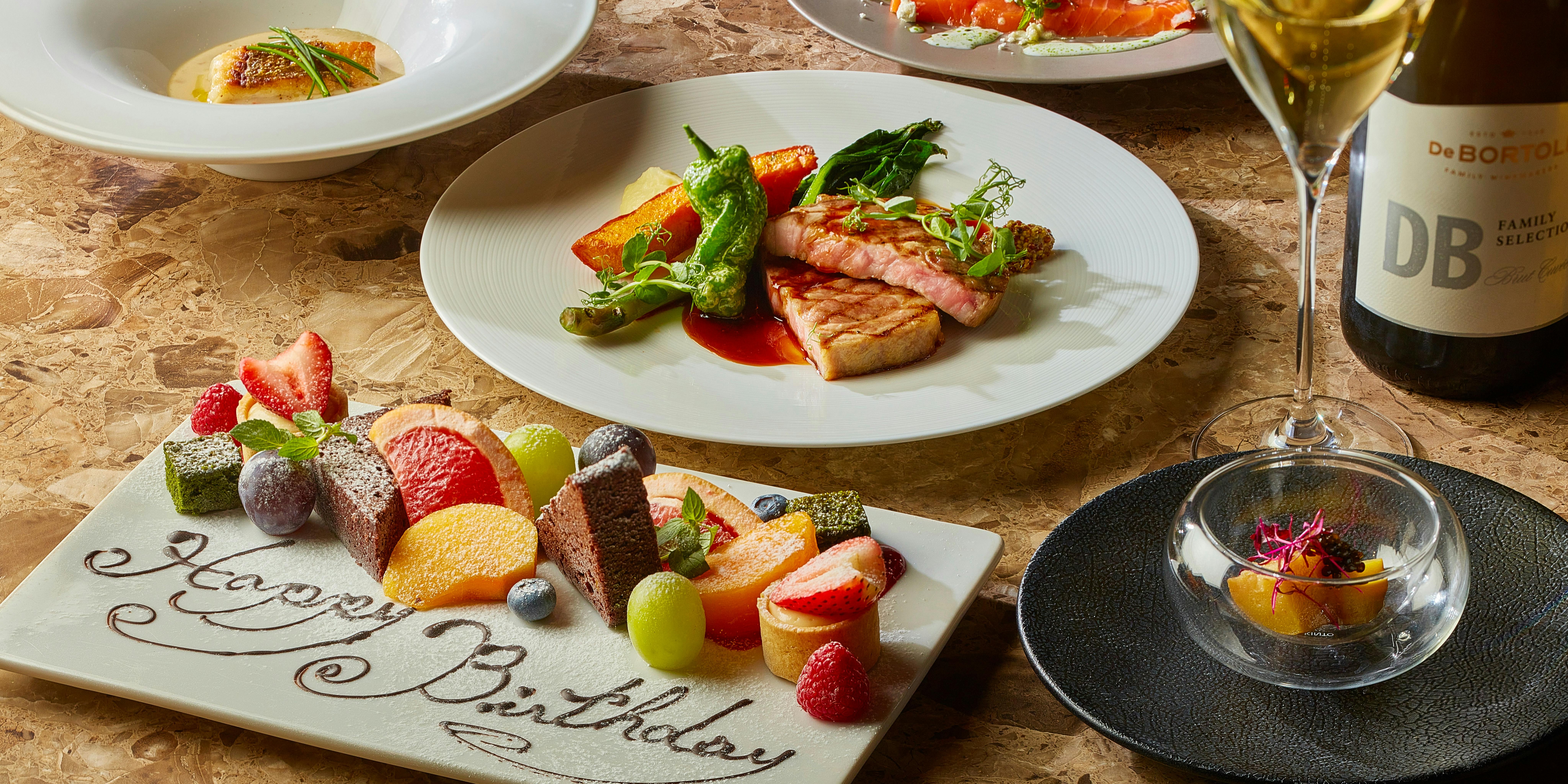 TOKYO Whisky Library 【記念日コース】全5品＋メインは米澤豚のグリル