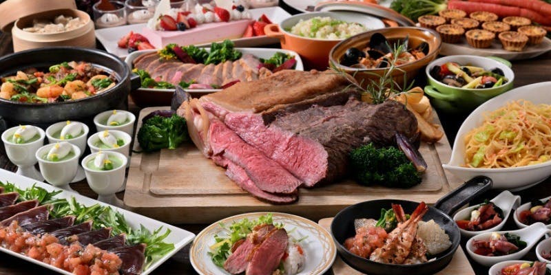 ニューイヤーランチブッフェ＋1月4日限定ランチフルタイム満喫（時間無制限15時までご利用可）