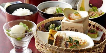 【彩食御膳】季節料理の盛り合わせに選べるデザートなど全6品 - 千羽鶴／ホテルニューオータニ博多