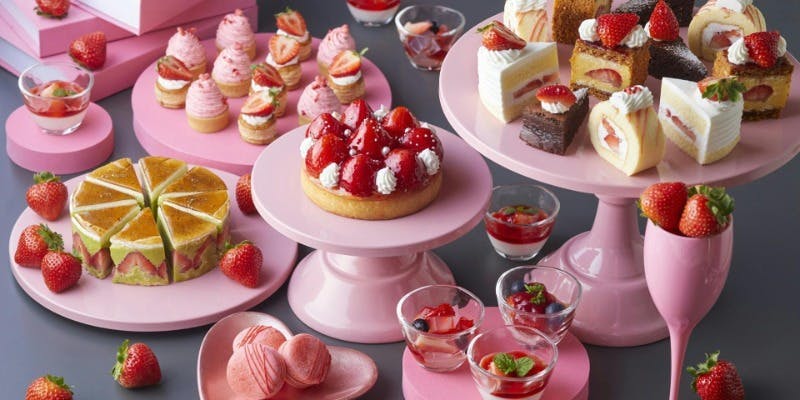 スーパースイーツビュッフェ～ホテルでいちご狩り～