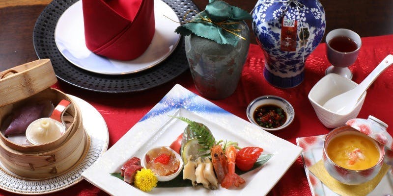 冬季限定｜福寿【25冬10】A5和牛中華風ステーキなど盤古殿の本格中華会席 全8品（駅近｜秋葉原UDX店）