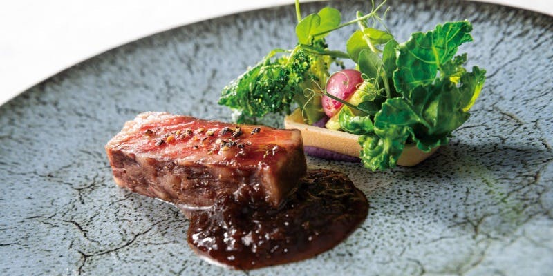 【国産牛サーロイン lunch course】＋アペリティフ（完全個室確約）