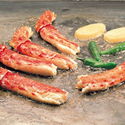 かに料理専門店がプロデュースする希少な鉄板焼店
