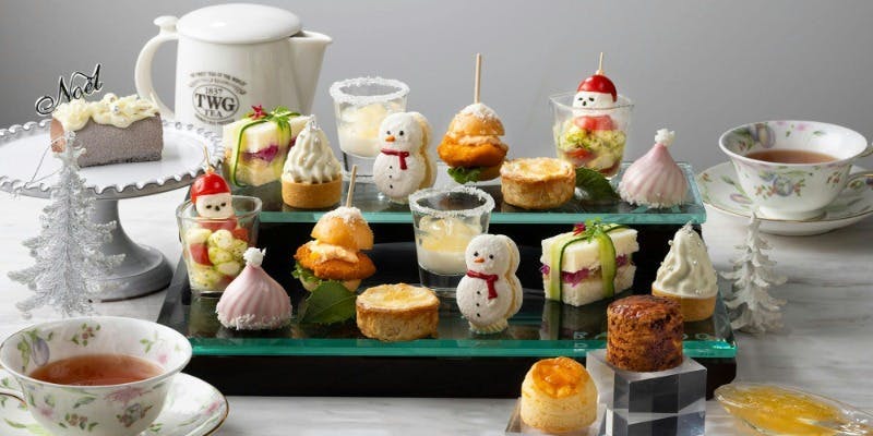 【12月】クリスマスアフタヌーンティー＋TWGカフェフリー付（Xmas2025）