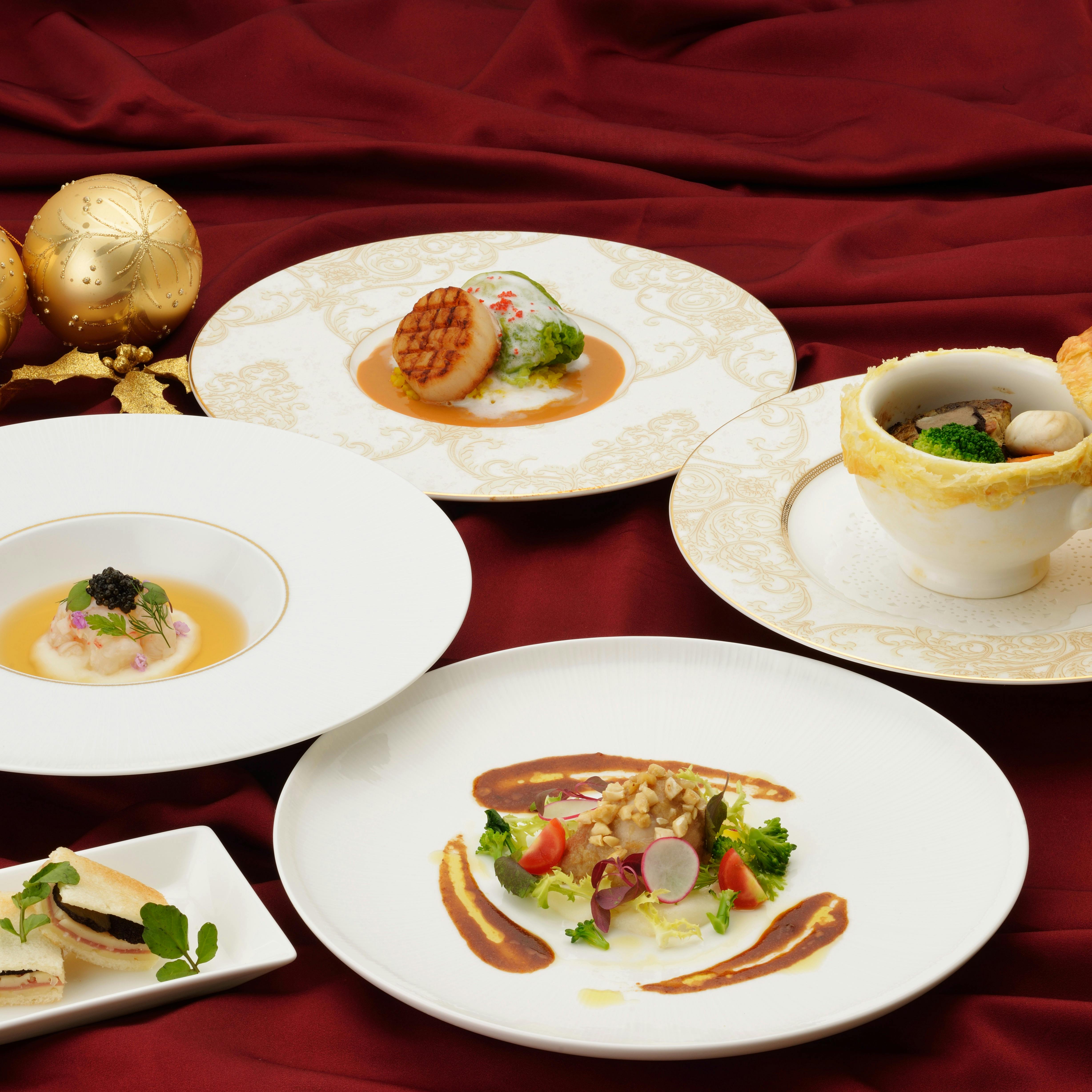 フレンチレストラン ラヴィ 山の上ホテル Xmas19 国産牛ホホ肉 帆立とオマール海老など全7品 乾杯ドンペリニヨン付 ディナー プラン メニュー 一休 Comレストラン フレンチレストラン ラヴィ 山の上ホテル Xmas19 国産牛ホホ肉 帆立とオマール海老など全7品 乾杯ドンペリニヨン付 ディナー プラン メニュー 一休 Comレストラン