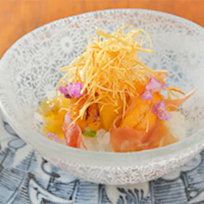 和魂洋才の心意気を感じる厳選食材を使った華麗なる創作和食