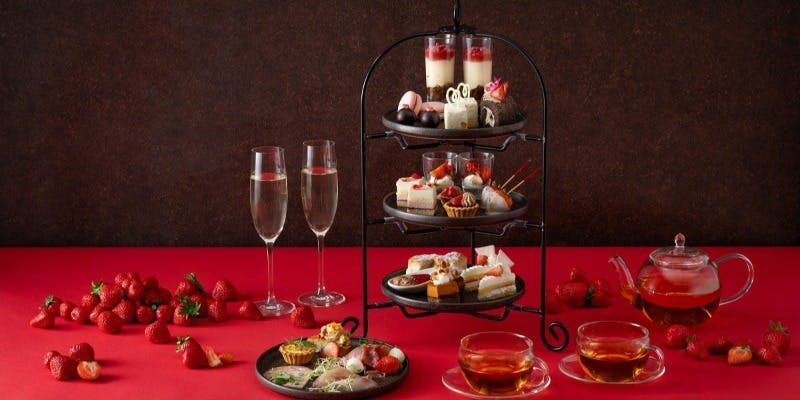 【ナイトアフタヌーンティー】季節のティーフード＋神戸紅茶等カフェフリー＋本日のパスタ