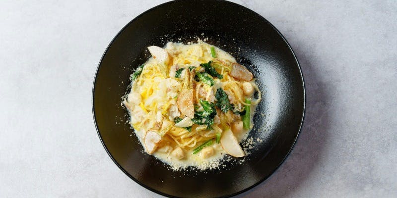 【Pasta Dish】サラダ・スープ・パン付き＋ドリンクバー無料