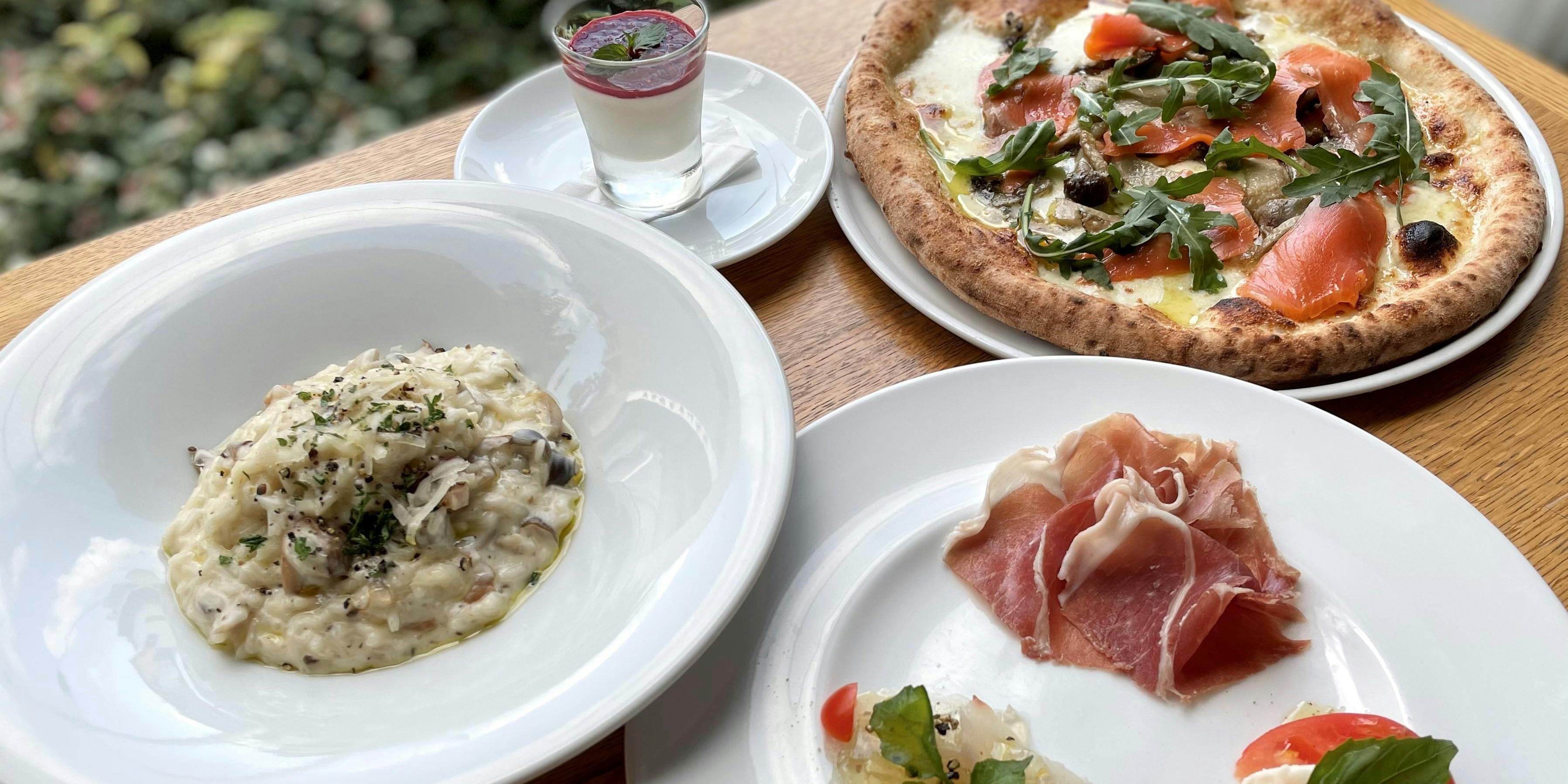 PIZZERIA 37 【乾杯ドリンク&カフェ付き】秋のトリュフフェアメニューを堪能!選べるメインのカジュアルプラン全3皿 ディナー プラン ...