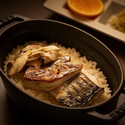 リピート率No.1!名物「フォアグラのSTAUBご飯」